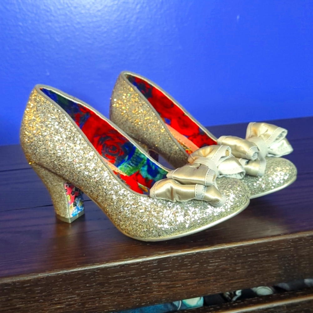 Irregular Choice Silver Ban Joes